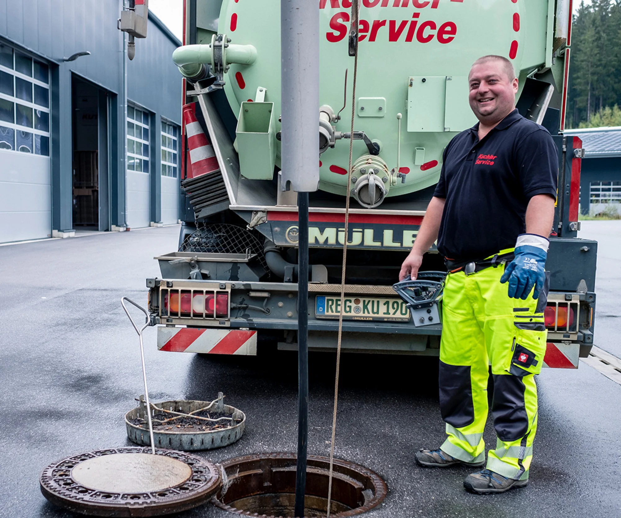 Erfahrenes Team für Kanalreinigung und Rohrreinigung in Gerzen
